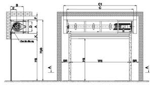 Mẫu Cửa Cuốn Mắt Cáo SV1656